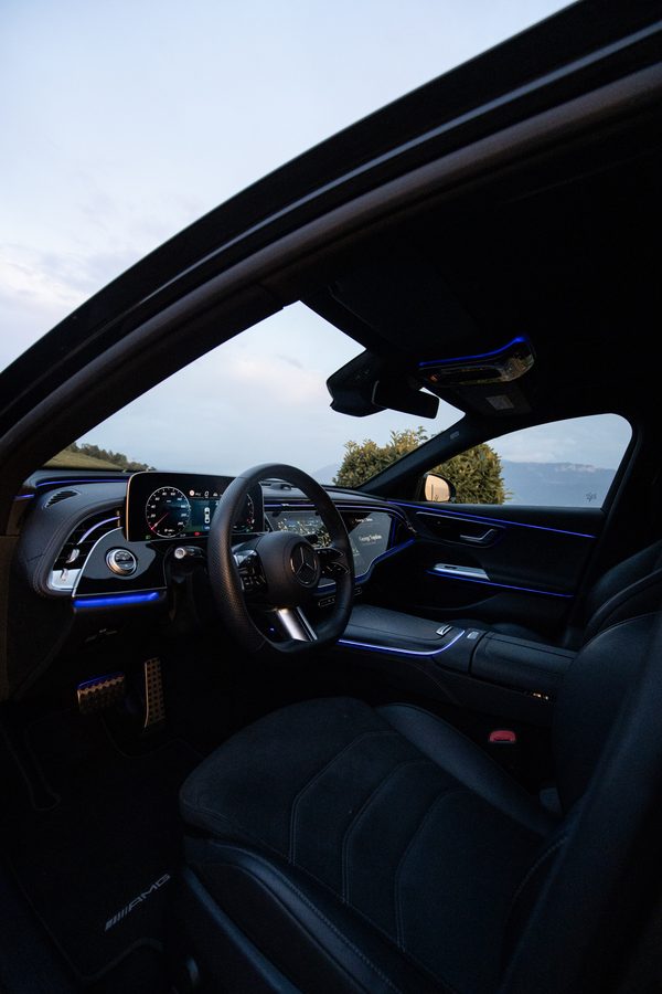 Intérieur de la Mercedes-Benz Classe E